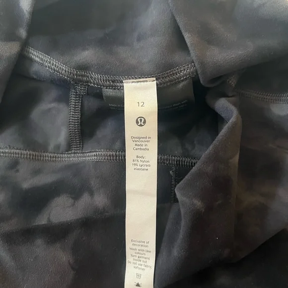 Lululemon Athletica Dark Gray Leggings - Picture 2 of 6